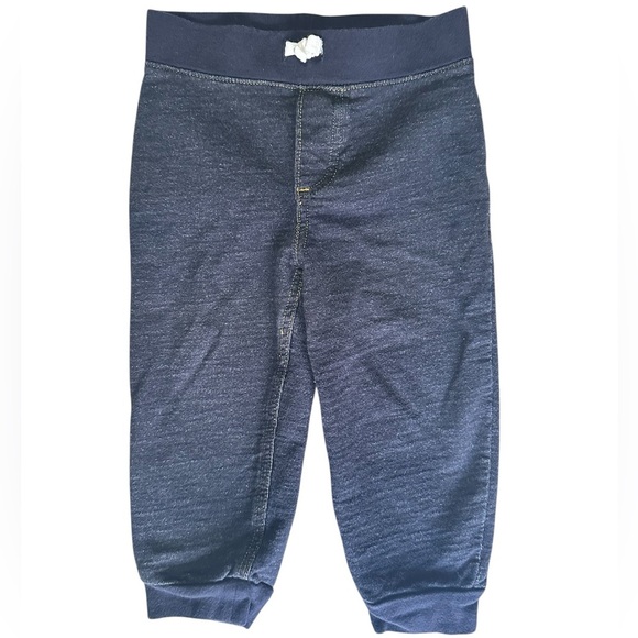 Carter’s Boys Basic Jogging Pants Bundle - Black & Navy Blue 24M - Picture 3 of 5